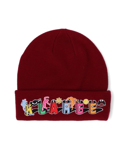 XLARGE（エクストララージ）の「ODD MOTIFS CUFF BEANIE（ニット