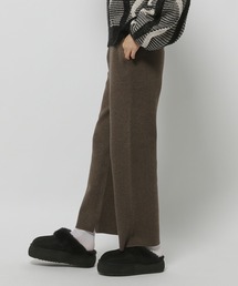 niko and... | なめらかタッチニットパンツ(その他パンツ)