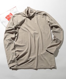 HANES（ヘインズ）の「【Hanes】天竺　ソフトタッチタートルネック　HW4-A505（Tシャツ/カットソー・レディース）」