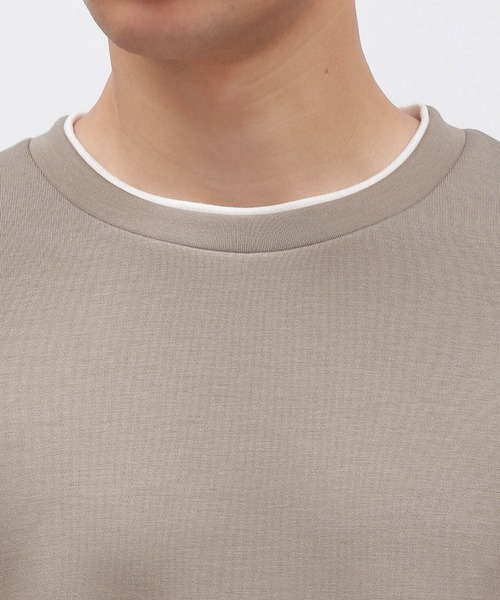 LAKOLE(ラコレ)の「ダンボールレイヤー長袖T / 142863(Tシャツ/カットソー・メンズ・ダークオリーブ/ブラック/サンドグレー/チェリーレッド/チャコール/グリーン/ネイビー・MEDIUM/LARGE/X-LARGE)」の17枚目の写真