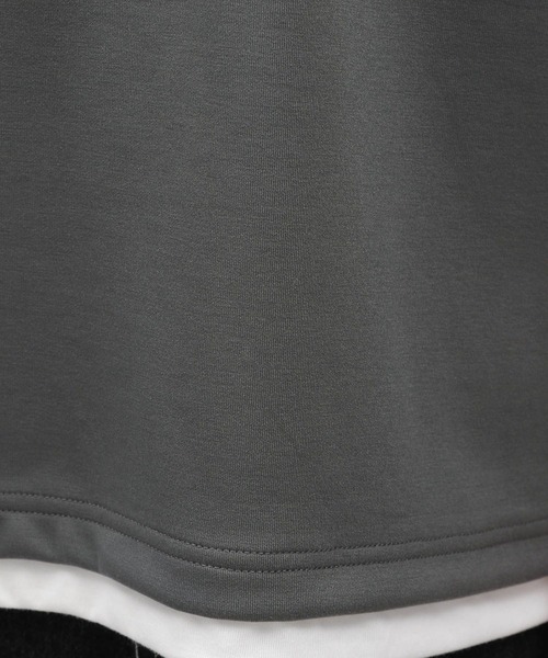 LAKOLE(ラコレ)の「ダンボールレイヤー長袖T / 142863(Tシャツ/カットソー・メンズ・ダークオリーブ/ブラック/サンドグレー/チェリーレッド/チャコール/グリーン/ネイビー・MEDIUM/LARGE/X-LARGE)」の21枚目の写真