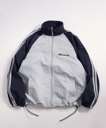 Anytime Songs（エニータイムソングス）の「front embroidery raglan sleeves nylon jacket/フロント刺繍 ラグランスリーブ ナイロンジャケット（ナイロンジャケット）」