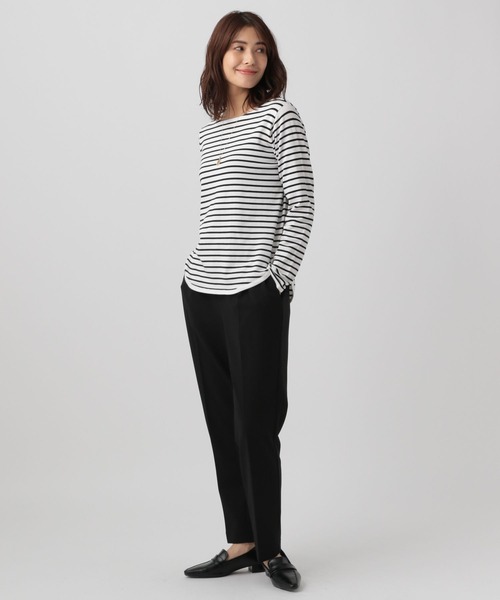 Elura（エルーラ）の「カットソーライクニット/133674（ニット/セーター・レディース・ホワイト/ブラック/ブラック系その他・LARGE/MEDIUM）」の15枚目の写真