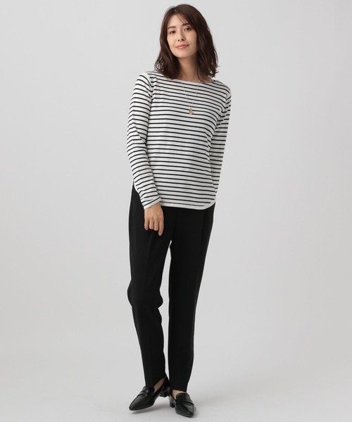 Elura（エルーラ）の「カットソーライクニット/133674（ニット/セーター・レディース・ホワイト/ブラック/ブラック系その他・LARGE/MEDIUM）」の16枚目の写真