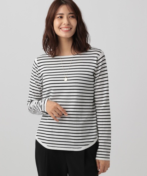 Elura（エルーラ）の「カットソーライクニット/133674（ニット/セーター・レディース・ホワイト/ブラック/ブラック系その他・LARGE/MEDIUM）」の17枚目の写真