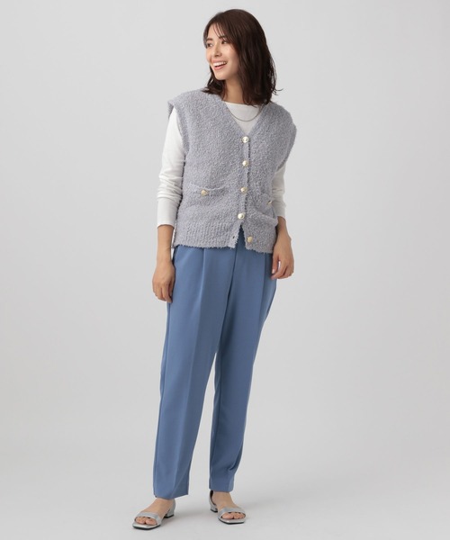 Elura（エルーラ）の「カットソーライクニット/133674（ニット/セーター・レディース・ホワイト/ブラック/ブラック系その他・LARGE/MEDIUM）」の20枚目の写真