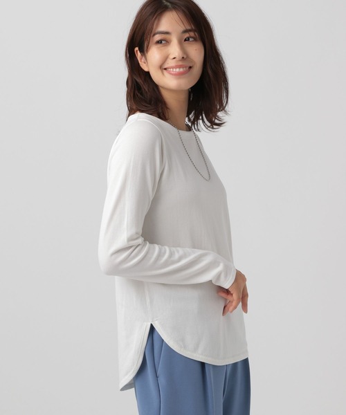 Elura（エルーラ）の「カットソーライクニット/133674（ニット/セーター・レディース・ホワイト/ブラック/ブラック系その他・LARGE/MEDIUM）」の21枚目の写真