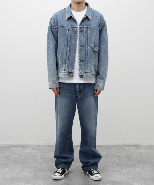 TANAKA(タナカ)の「TANAKA / タナカ THE JEAN TROUSERS(デニムパンツ・メンズ・ブルー系その他・29/30/31/32)」の2枚目の写真