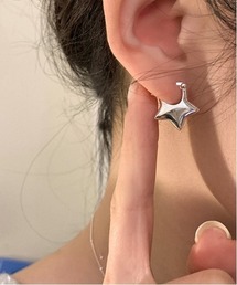 メタルスターピアス