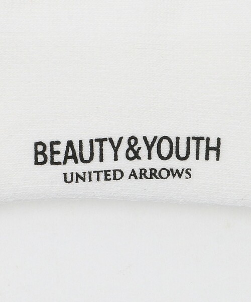 BEAUTY&YOUTH UNITED ARROWS(ビューティーアンドユースユナイテッドアローズ)の「ロゴ デザイン ソックス(ソックス/靴下・メンズ・ブラック/オフホワイト/ホワイト/ライム/イエロー・FREE)」の12枚目の写真