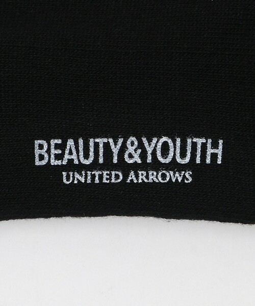 BEAUTY&YOUTH UNITED ARROWS(ビューティーアンドユースユナイテッドアローズ)の「ロゴ デザイン ソックス(ソックス/靴下・メンズ・ブラック/オフホワイト/ホワイト/ライム/イエロー・FREE)」の16枚目の写真