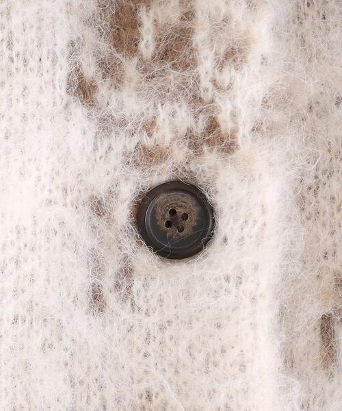 THE SHOP TK （ザ ショップ ティーケー ）の「◆【洗えるライトアウター】フラワージャカードカーディガン（カーディガン/ボレロ・レディース・ブルーグリーン/ブラウン系その他5/ベージュ系4・99）」の10枚目の写真