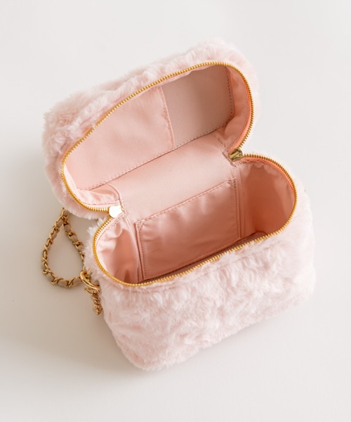 OLIVE des OLIVE（オリーブデオリーブ）の「Aimerianejoieバニティーバッグ（ショルダーバッグ・レディース・オフホワイト/ブラック/ピンク/ホワイト・FREE）」の12枚目の写真