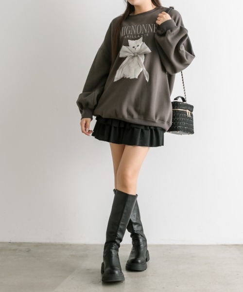 OLIVE des OLIVE（オリーブデオリーブ）の「Aimerianejoieバニティーバッグ（ショルダーバッグ・レディース・オフホワイト/ブラック/ピンク/ホワイト・FREE）」の17枚目の写真