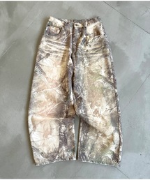 高密度ダックワイドパンツ/セットアップ着用可