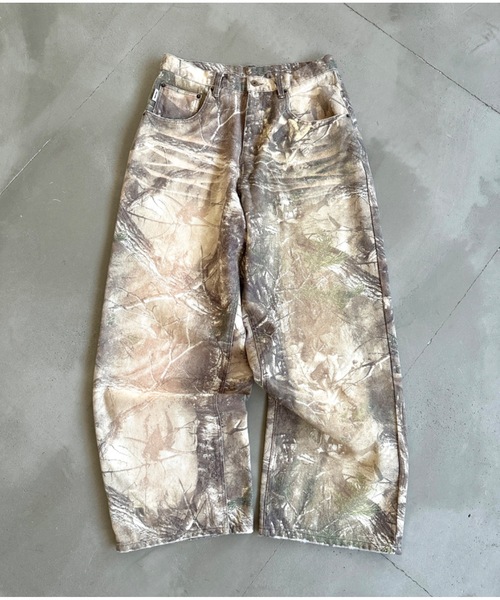 Perushu（ペルーシュ）の「高密度ダックワイドパンツ/セットアップ着用可（その他パンツ・メンズ・ブラウン/ブラック/ダークブラウン/ネイビー・SMALL/MEDIUM/LARGE）」の2枚目の写真