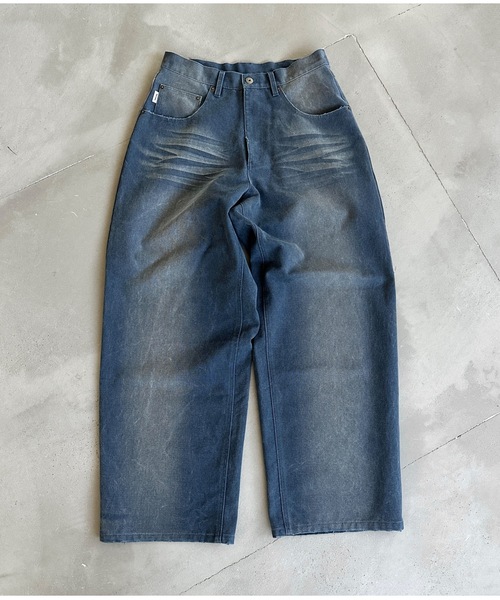 Perushu（ペルーシュ）の「高密度ダックワイドパンツ/セットアップ着用可（その他パンツ・メンズ・ブラウン/ブラック/ダークブラウン/ネイビー・SMALL/MEDIUM/LARGE）」の4枚目の写真