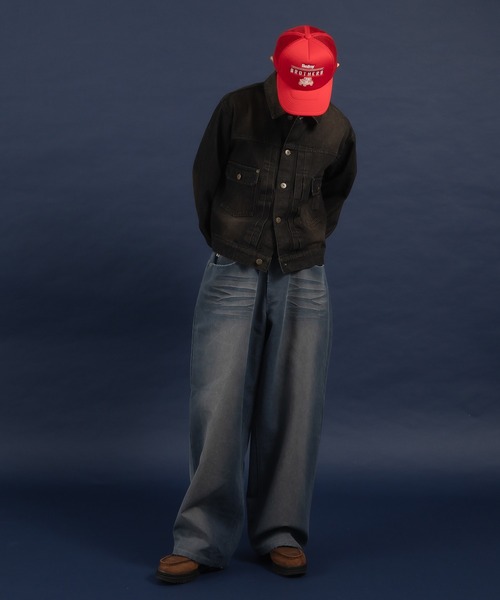 Perushu（ペルーシュ）の「高密度ダックワイドパンツ/セットアップ着用可（その他パンツ・メンズ・ブラウン/ブラック/ダークブラウン/ネイビー・SMALL/MEDIUM/LARGE）」の15枚目の写真