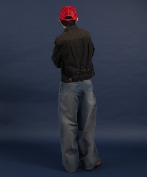 Perushu（ペルーシュ）の「高密度ダックワイドパンツ/セットアップ着用可（その他パンツ・メンズ・ブラウン/ブラック/ダークブラウン/ネイビー・SMALL/MEDIUM/LARGE）」の17枚目の写真