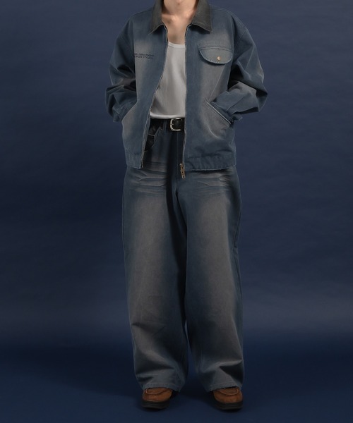 Perushu（ペルーシュ）の「高密度ダックワイドパンツ/セットアップ着用可（その他パンツ・メンズ・ブラウン/ブラック/ダークブラウン/ネイビー・SMALL/MEDIUM/LARGE）」の10枚目の写真