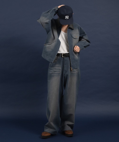 Perushu（ペルーシュ）の「高密度ダックワイドパンツ/セットアップ着用可（その他パンツ・メンズ・ブラウン/ブラック/ダークブラウン/ネイビー・SMALL/MEDIUM/LARGE）」の12枚目の写真