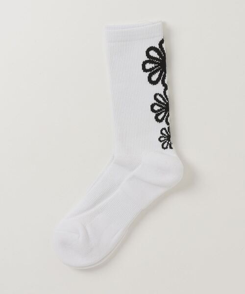 ROYAL FLASH(ロイヤルフラッシュ)の「DIGITAL GROUPI3/デジタル・グルーピスリー/PEARLZ SOCKS(ソックス/靴下・メンズ・ホワイト/ブラック・F)」の2枚目の写真