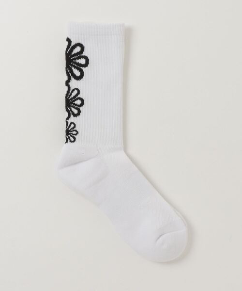 ROYAL FLASH(ロイヤルフラッシュ)の「DIGITAL GROUPI3/デジタル・グルーピスリー/PEARLZ SOCKS(ソックス/靴下・メンズ・ホワイト/ブラック・F)」の3枚目の写真