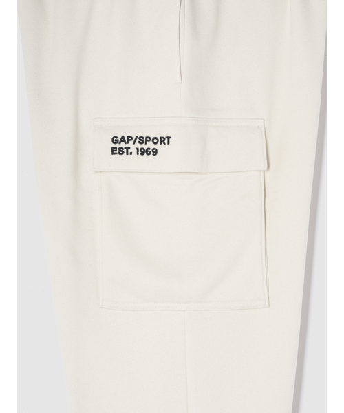 GAP（ギャップ）の「GAP SPORTロゴ カーゴパンツ（スウェットパンツ・メンズ・グリーン/グレー/ブラック/アイボリー・XL/M/L/S/XS）」の17枚目の写真