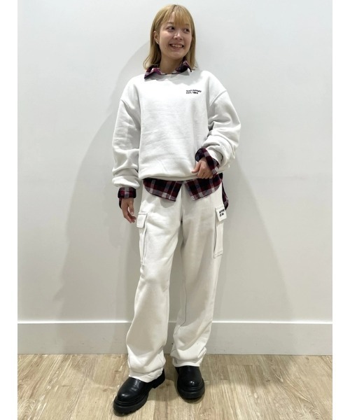 GAP（ギャップ）の「GAP SPORTロゴ カーゴパンツ（スウェットパンツ・メンズ・グリーン/グレー/ブラック/アイボリー・XL/M/L/S/XS）」の12枚目の写真