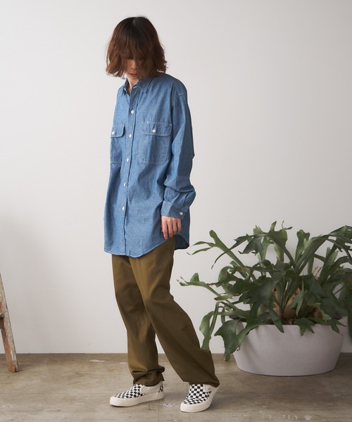 ROOPTOKYO(ループトウキョウ)の「ワンタックワイドバギーパンツ(チノパンツ・メンズ・ベージュ/カーキ/ダークネイビー/ブラック・マルチサイズ)」の22枚目の写真