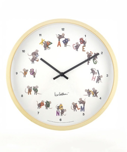 EC:LEO LIONNI WALL CLOCK / レオレオニ ウォールクロック(掛け時計)|COMMON WARE(コモンウェアー)