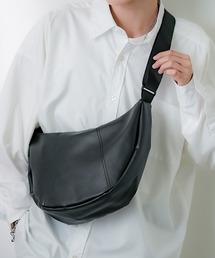 improves | 合成皮革 ラウンドショルダーバッグ(ショルダーバッグ)