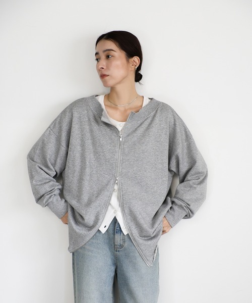 select MOCA（セレクトモカ）の「オフショルダーダブルジップトップス