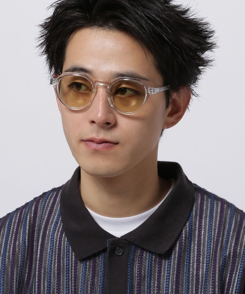 niko and...（ニコアンド）の「クラウンパントサングラス（サングラス・メンズ・グレー/ブラック/その他3/その他2/ブルー・FREE）」の4枚目の写真