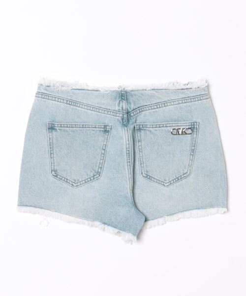 【セール】フレイドデニム ショートパンツ（デニムパンツ）｜MICHAEL KORS（マイケルコース）