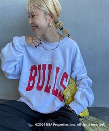 OFF THE COURT by NBA | [OFF THE COURT by NBA/オフ・ザ・コート バイ NBA] 別注 インサイドアウト ロゴプリントクルーネックスウェット(スウェット)