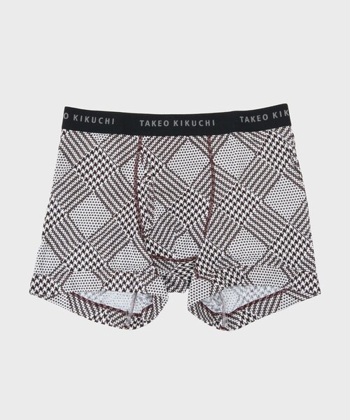 TAKEO KIKUCHI(タケオキクチ)の「◆グレンチェック ボクサーパンツ(ボクサーパンツ・メンズ・ネイビー/レッド系1・03/02)」の10枚目の写真