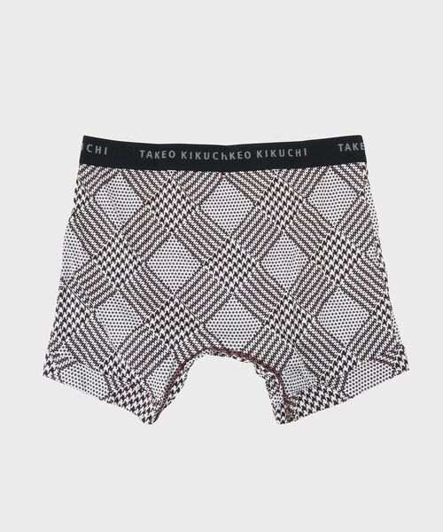 TAKEO KIKUCHI(タケオキクチ)の「◆グレンチェック ボクサーパンツ(ボクサーパンツ・メンズ・ネイビー/レッド系1・03/02)」の11枚目の写真