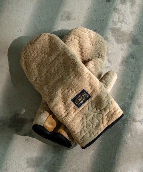 PENDLETON ペンドルトン MOUNTAIN MAJESTY FLEECE QUILTING MITTENS マウンテン マジェスティ フリース キルティング グローブ ミトン 手袋（手袋）｜PENDLETON（ペンドルトン）