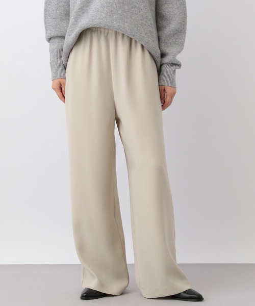 A part by（アパートバイ）の「ジョーゼットイージーパンツ（その他パンツ・レディース・ブラック/ベージュ・FREE）」の10枚目の写真