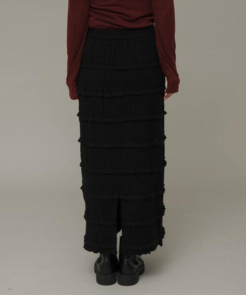 URBAN RESEARCH Sonny Label(アーバンリサーチサニーレーベル)の「ニットレースイージースカート(スカート・レディース・ブラック/アイボリー・FREE)」の18枚目の写真