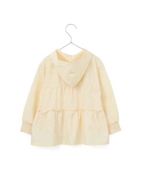 MAKE YOUR DAY(メイクユアデイ)の「ティアードジャケット■150.160cm(ナイロンジャケット・キッズ・ベージュ/ピンク/クリーム・150/160)」の5枚目の写真