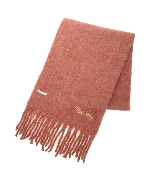 ehka sopo（エヘカソポ）の「刺繍入りマフラー（ストール/ショール・レディース・キナリ/サックスブルー/オレンジ・F）」の16枚目の写真