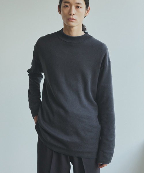 セール】【2way】ルーズリバーシブルカラーニット（ニット/セーター