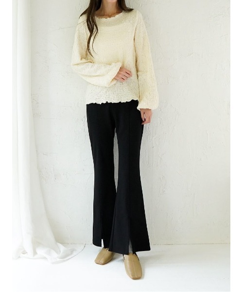 Fabby fabby（ファビィーファビィー）の「スクエアオニグリパンプス（パンプス・レディース・ベージュ/ブラウン/ブラック・SMALL/LARGE/MEDIUM）」の14枚目の写真