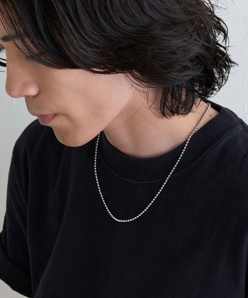 JUPITER（ジュピター）の「<先着・数量限定BOX付＞【SV】ボールチェーンネックレス　＜全長約50cm＞/ユニセックス（ネックレス・メンズ・シルバー系1/ゴールド/シルバー系2・FREE）」の11枚目の写真