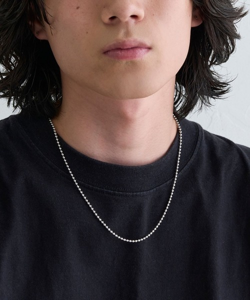 JUPITER（ジュピター）の「<先着・数量限定BOX付＞【SV】ボールチェーンネックレス　＜全長約50cm＞/ユニセックス（ネックレス・メンズ・シルバー系1/ゴールド/シルバー系2・FREE）」の12枚目の写真