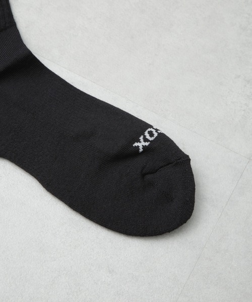 NANO universe（ナノユニバース）の「VIB SOX/RIB SOX（ソックス/靴下・メンズ・ホワイト/ブラック/オリーブ/イエロー/ブルー・L）」の8枚目の写真
