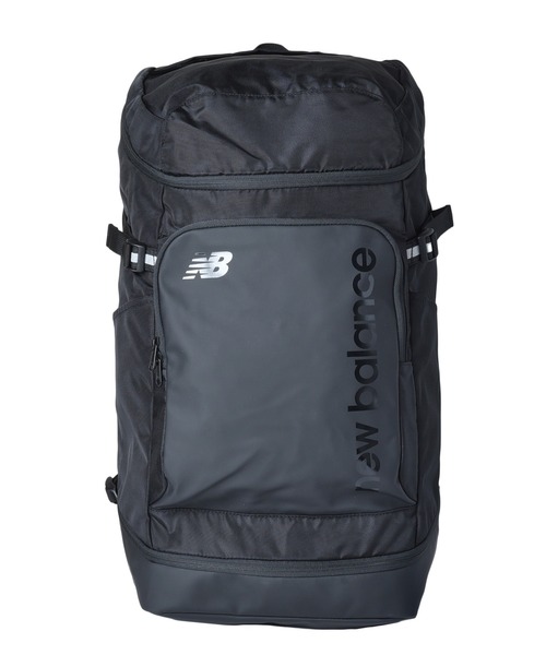 NEW BALANCE（ニューバランス）の「トップローディングバックパック 40L（バックパック/リュック・メンズ・ブラック/グリーン系カモフラージュ/ブラック×ホワイト・ONE SIZE）」の2枚目の写真