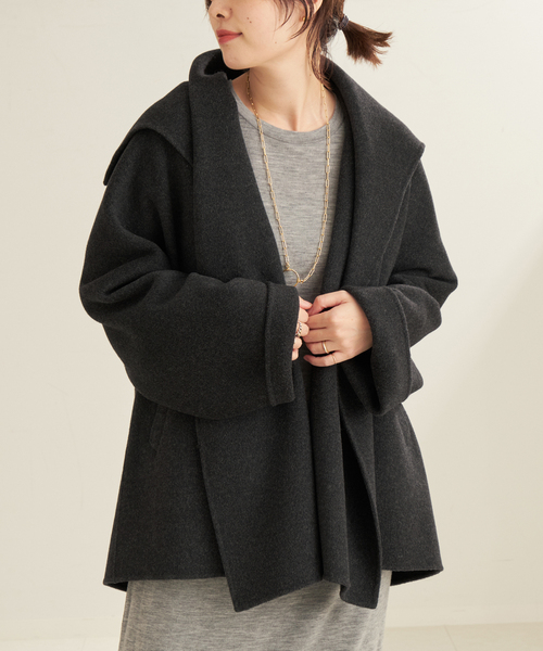 追加》ハミルトン DRAPE MIDDLE コート（その他アウター）｜Plage  